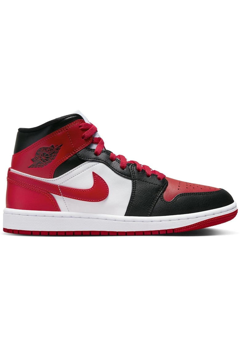 Pantofi sport Air Jordan 1 Mid 43821 - Rosu/Negru