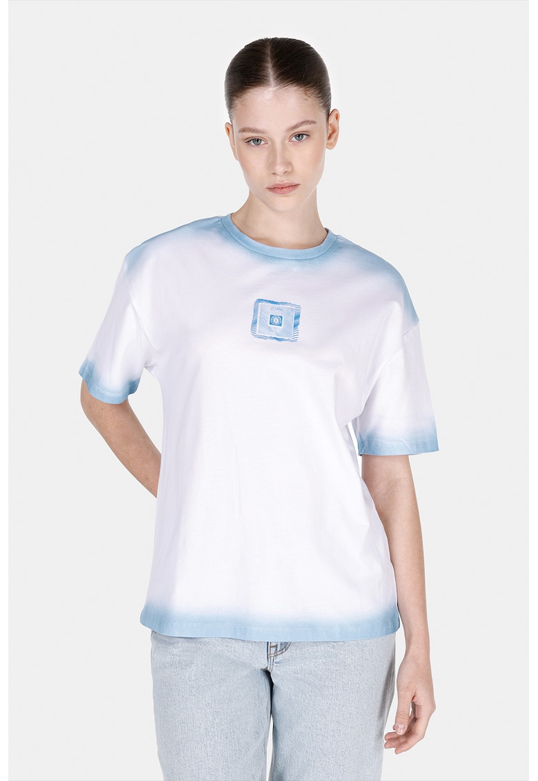 Tricou cu model tie-dye