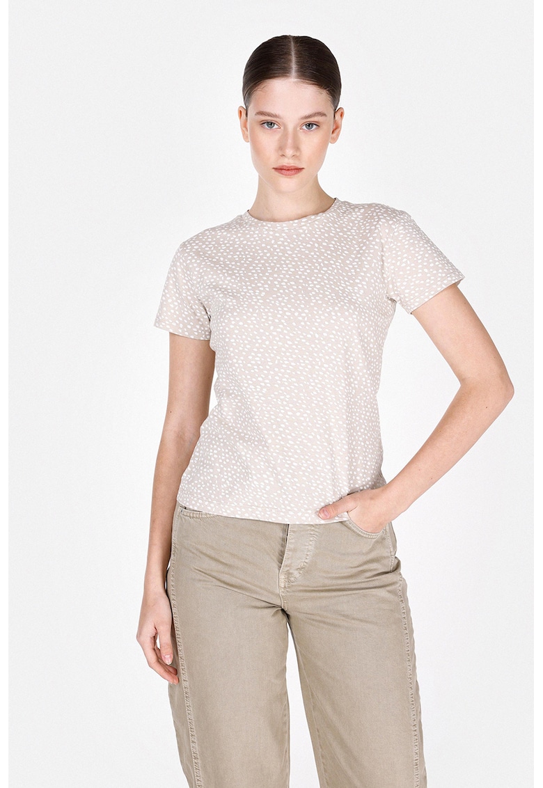 Tricou slim-fit din bumbac