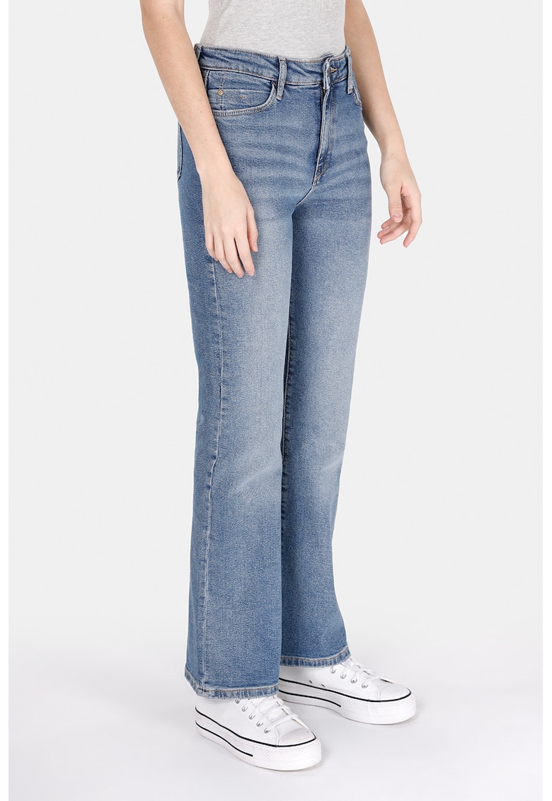 Blugi cu croiala bootcut - Albastru pastel