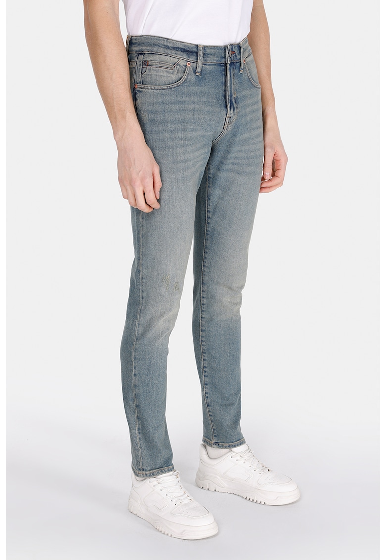 Blugi regular fit lungi cu buzunare