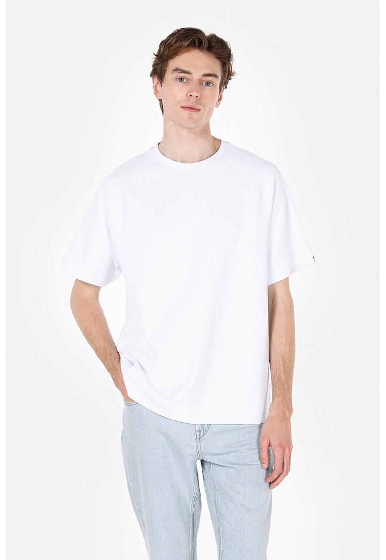 Tricou supradimensionat din amestec de bumbac