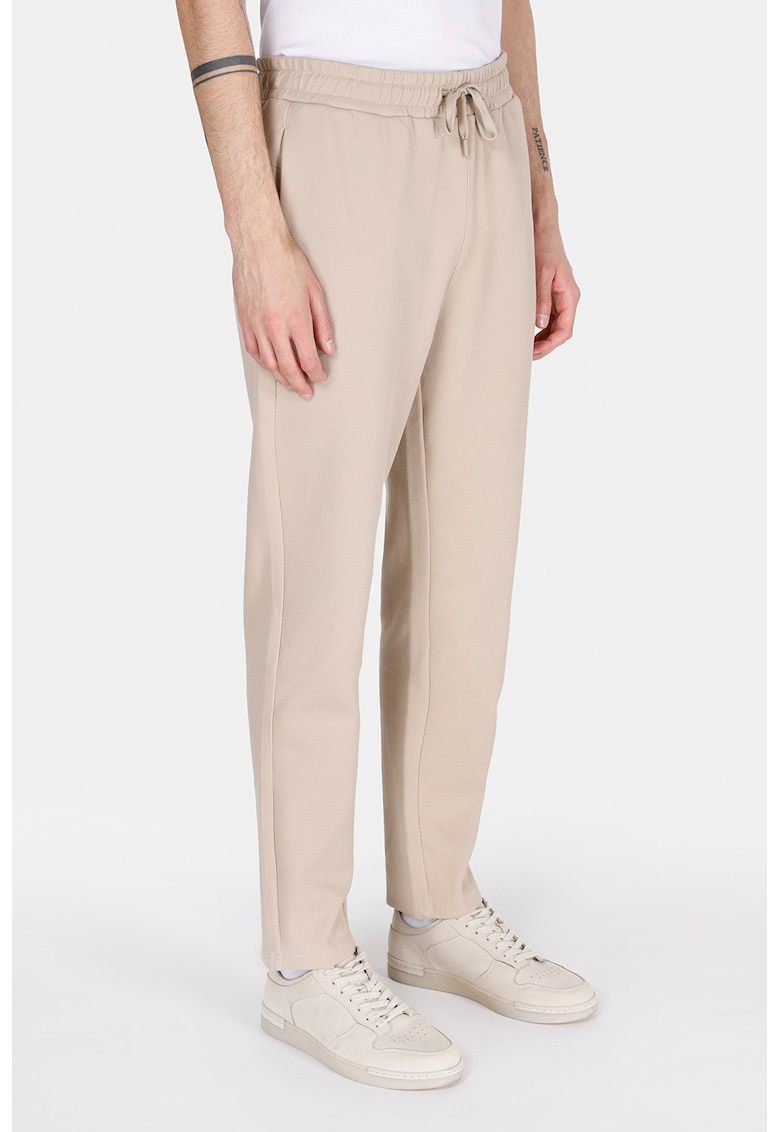 Pantaloni de trening conici cu snur