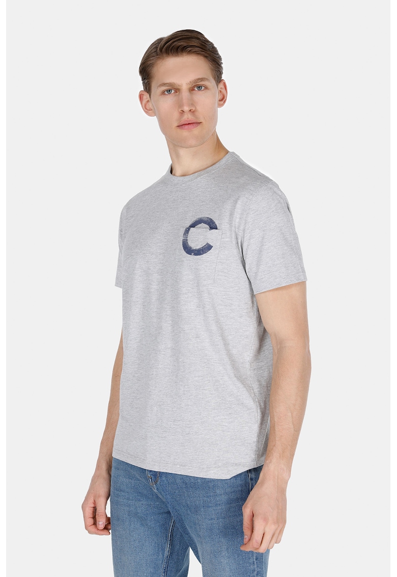 Tricou cu buzunar pe piept