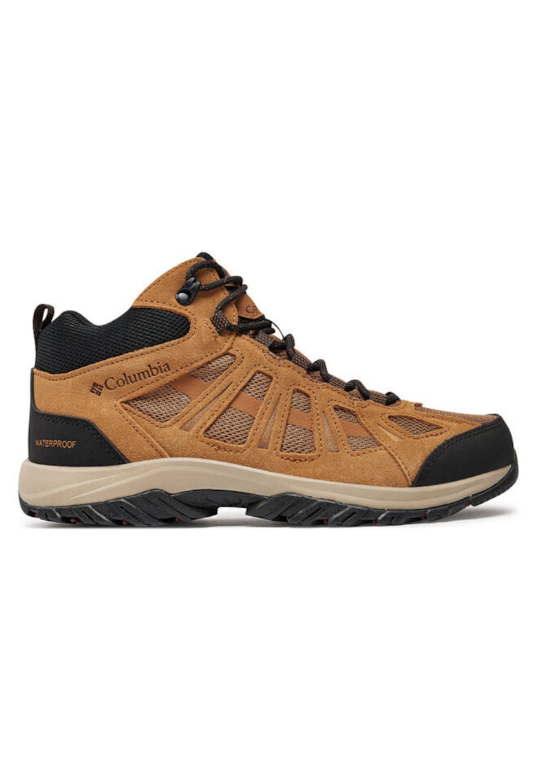 Bocanci trekking barbati 304893698 - Piele naturala - Maro - Maro