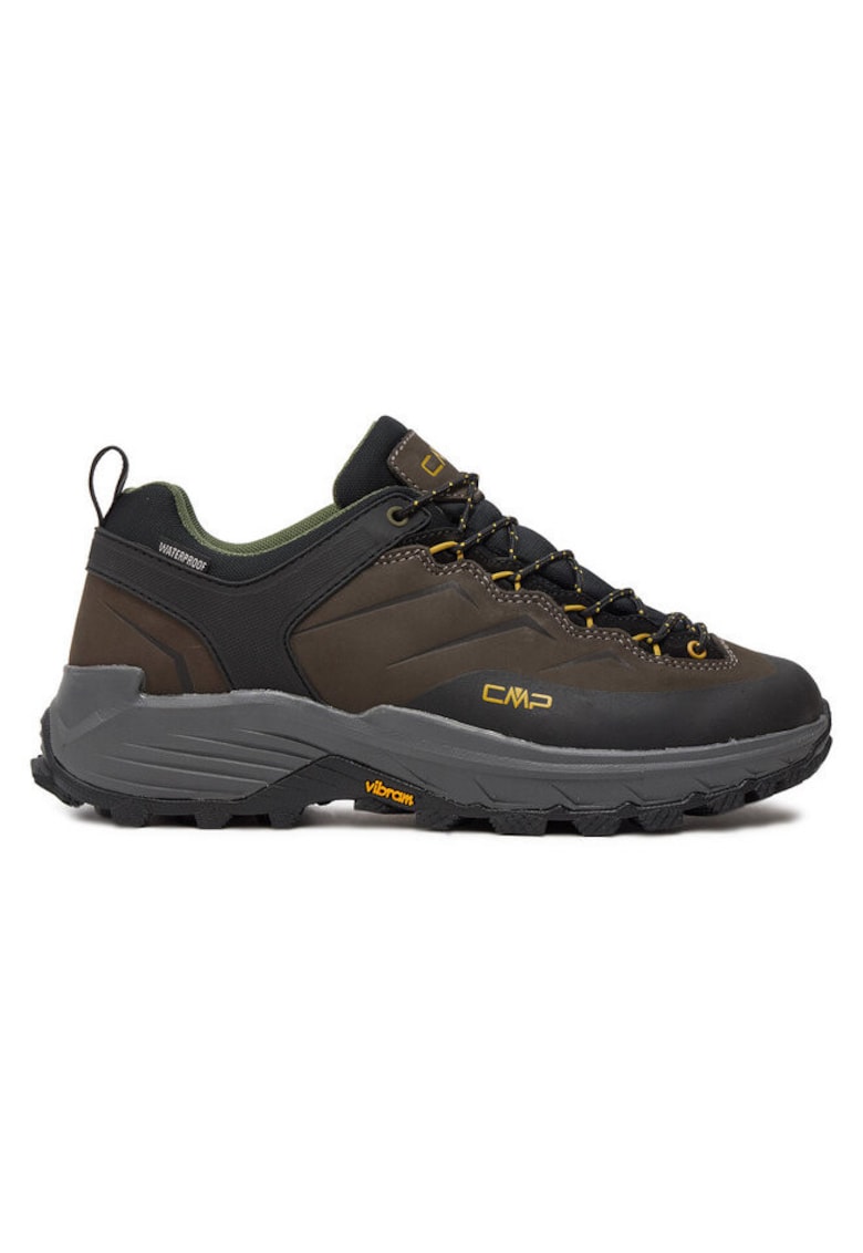 Bocanci trekking barbati 303712655 - Piele naturala - Maro - Maro