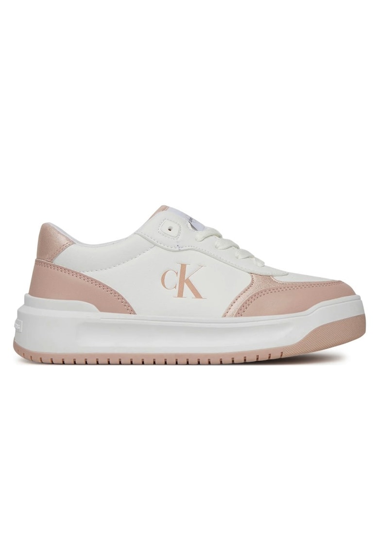 Pantofi sport pentru Fete - low cut lace-up sneaker - V3A9-82020-1355X134 - Alb - Alb