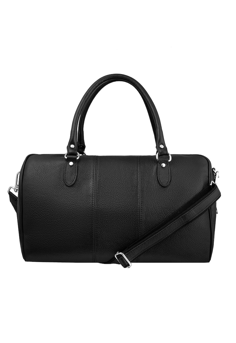 Geanta duffle din piele cu bareta ajustabila