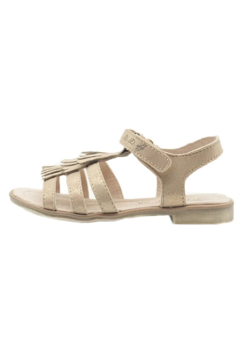 Sandale din Piele - Elegante - Talpa Subtire - K356-1 - Crem
