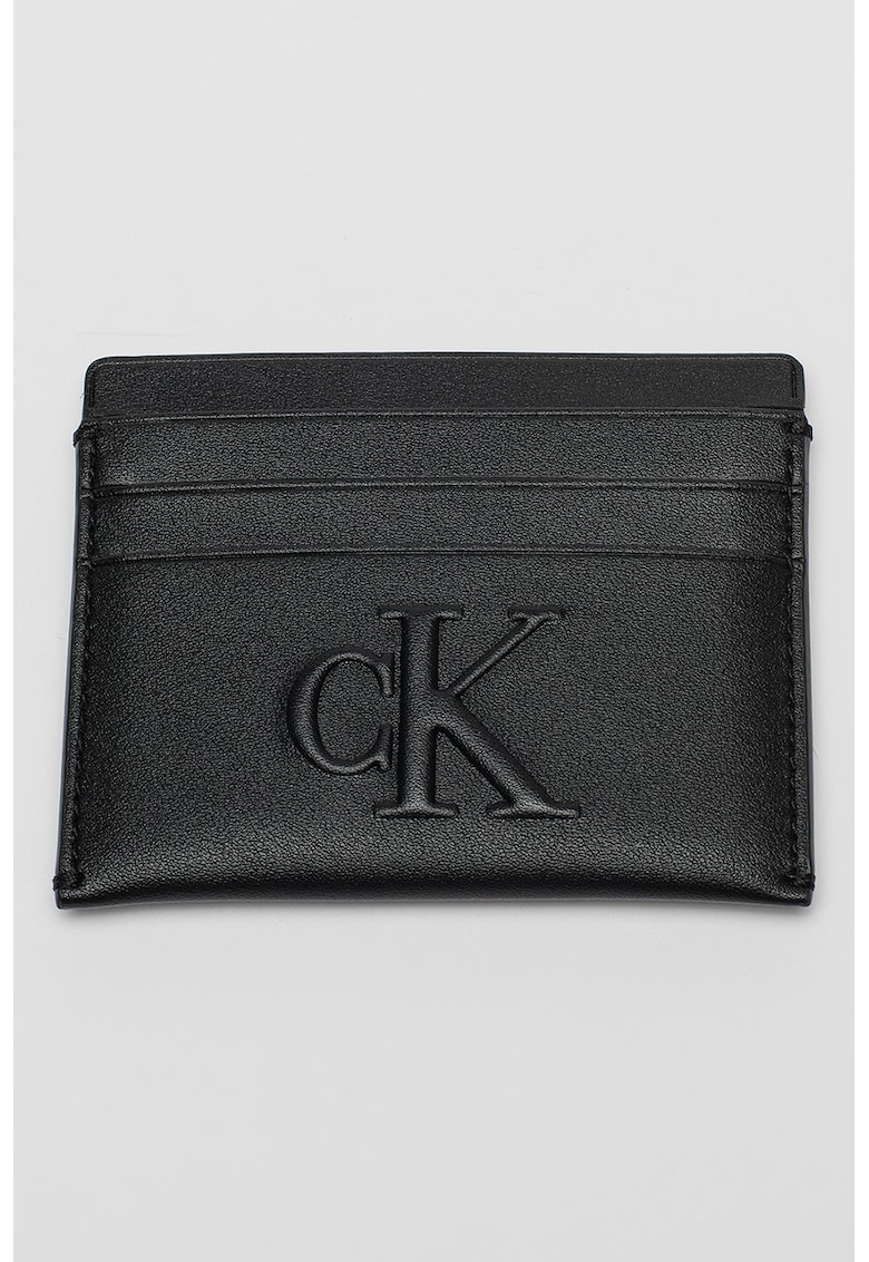 Portcart de piele ecologica cu logo Portcart de piele ecologica cu logo