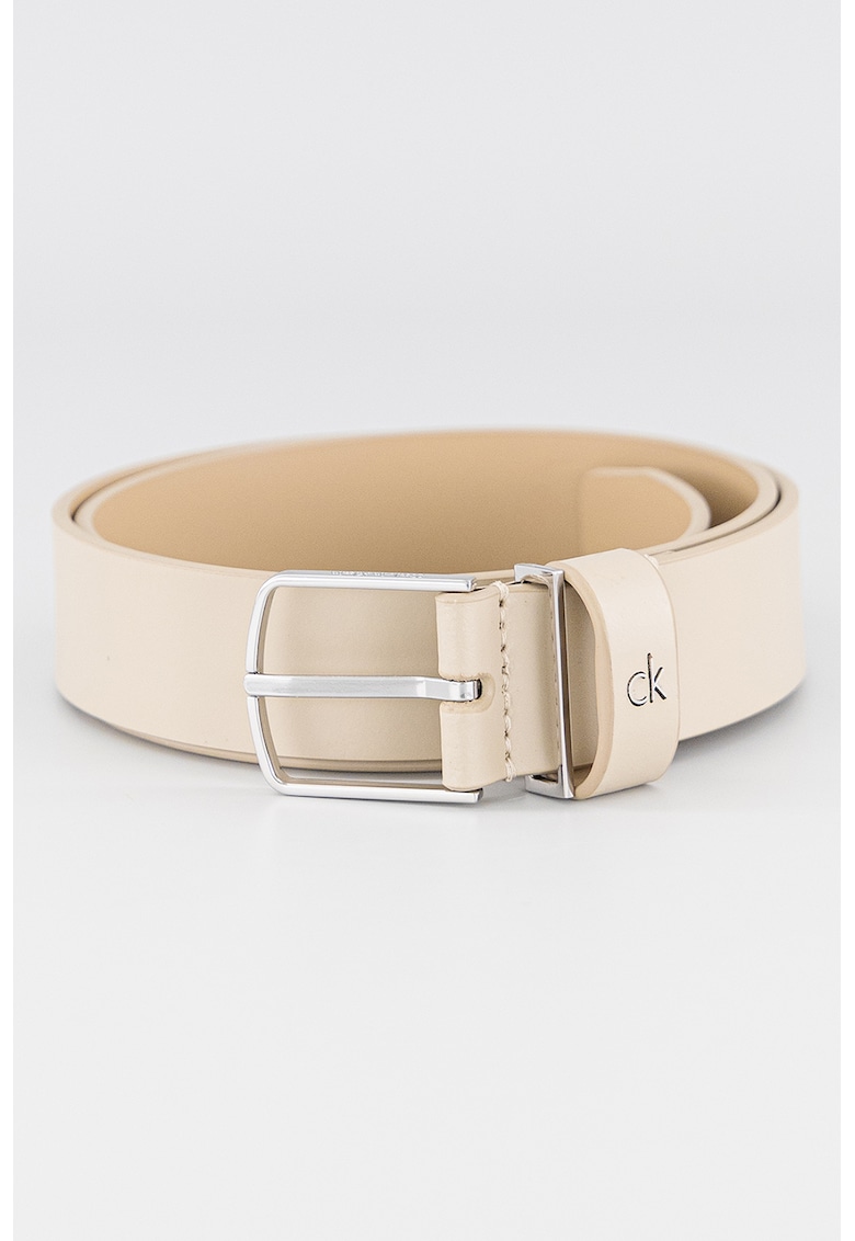 Curea de piele cu catarama metalica