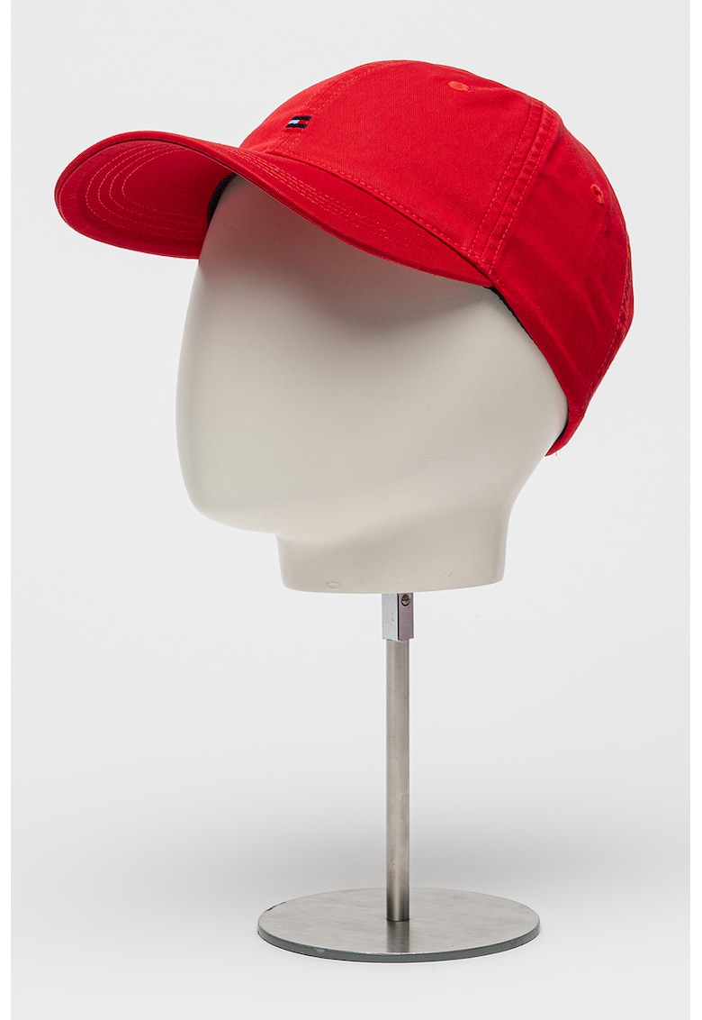 Sapca baseball cu logo brodat discret - Rosu inchis