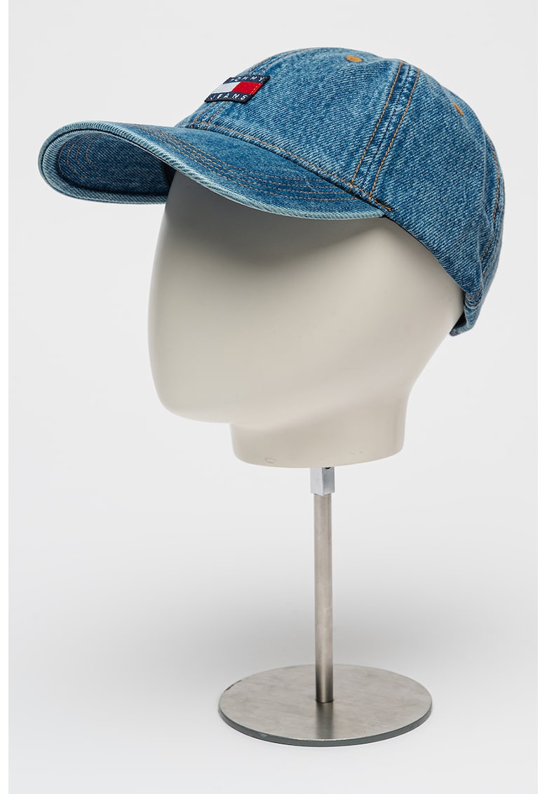 Sapca de denim cu logo Heritage