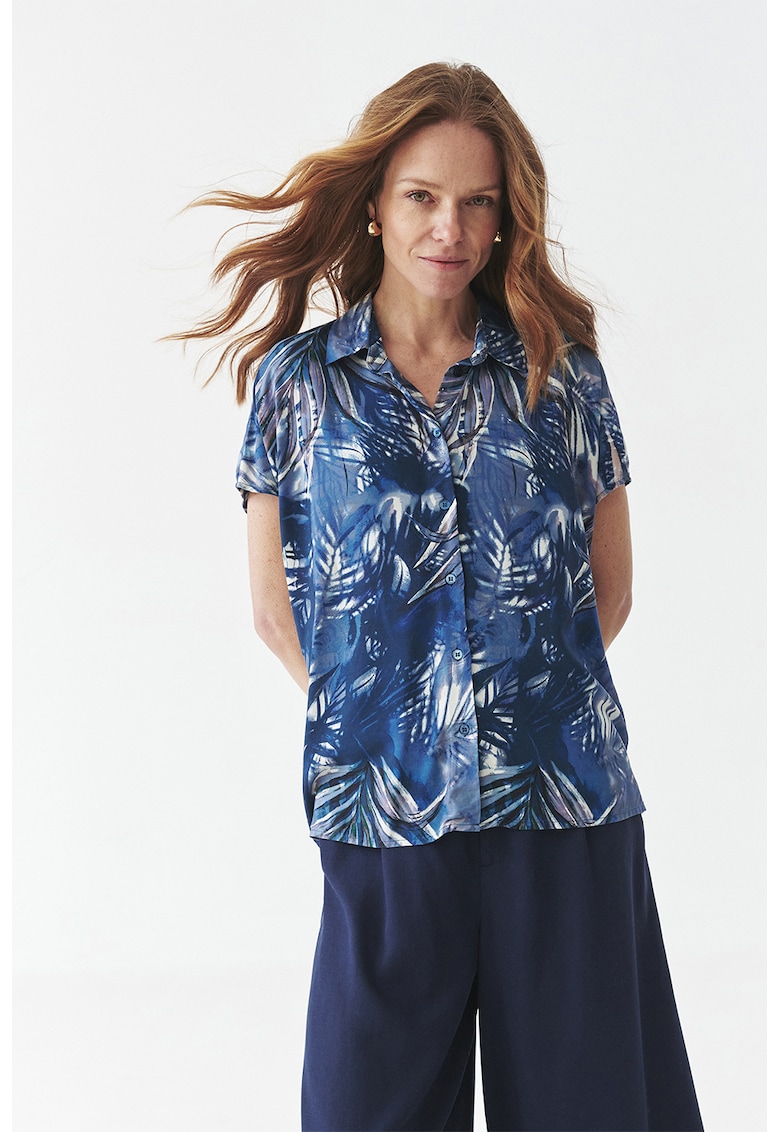 Camasa cu maneci scurte si model