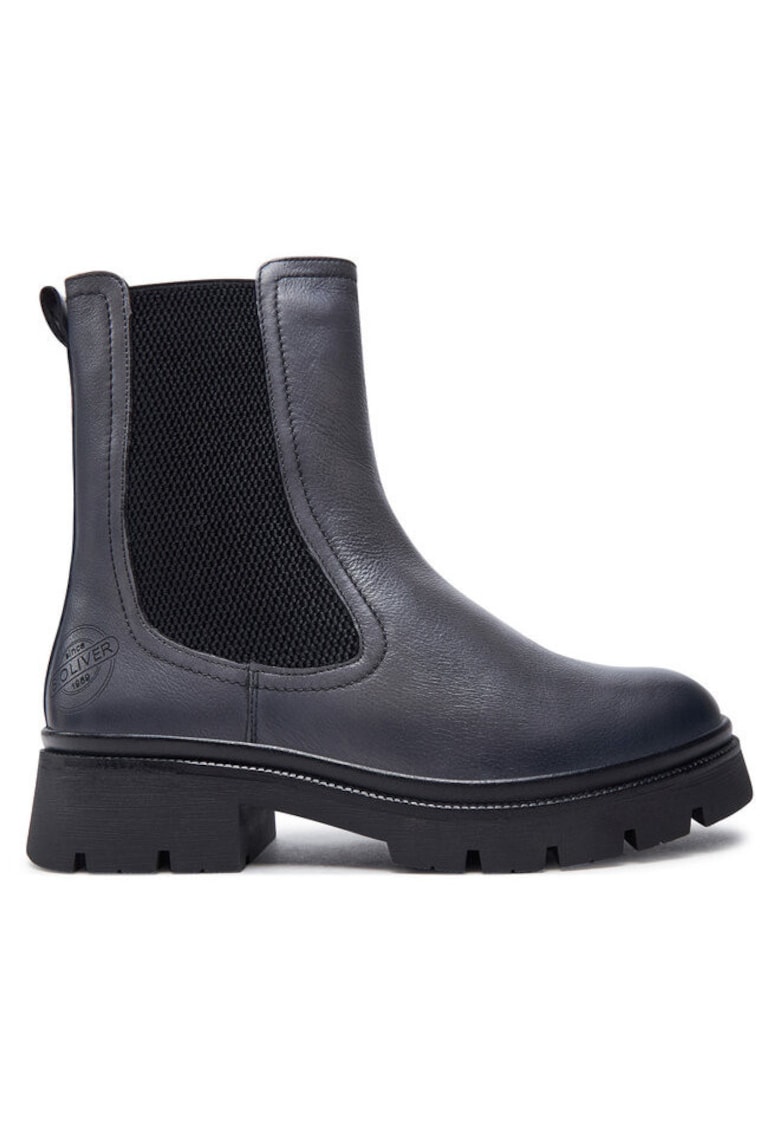 Ghete dama  304625275 - Piele naturala - Gri