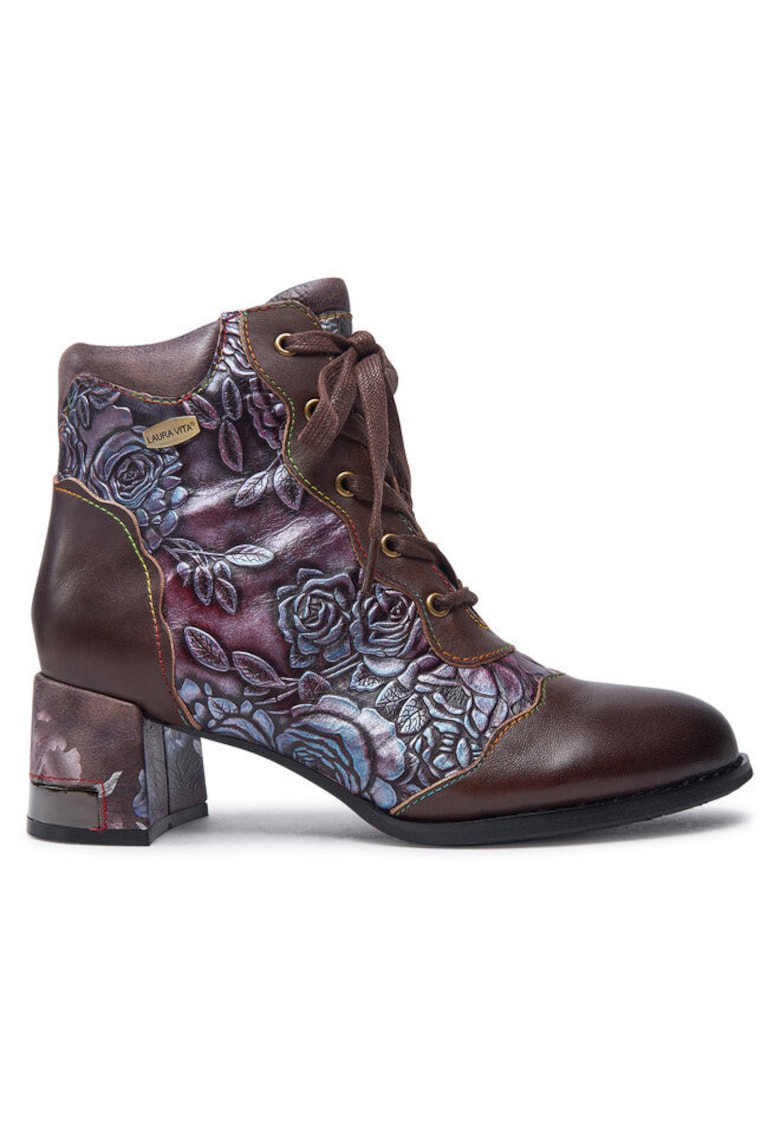 Ghete dama 304356339 - Piele naturala - 38 EU - Maro