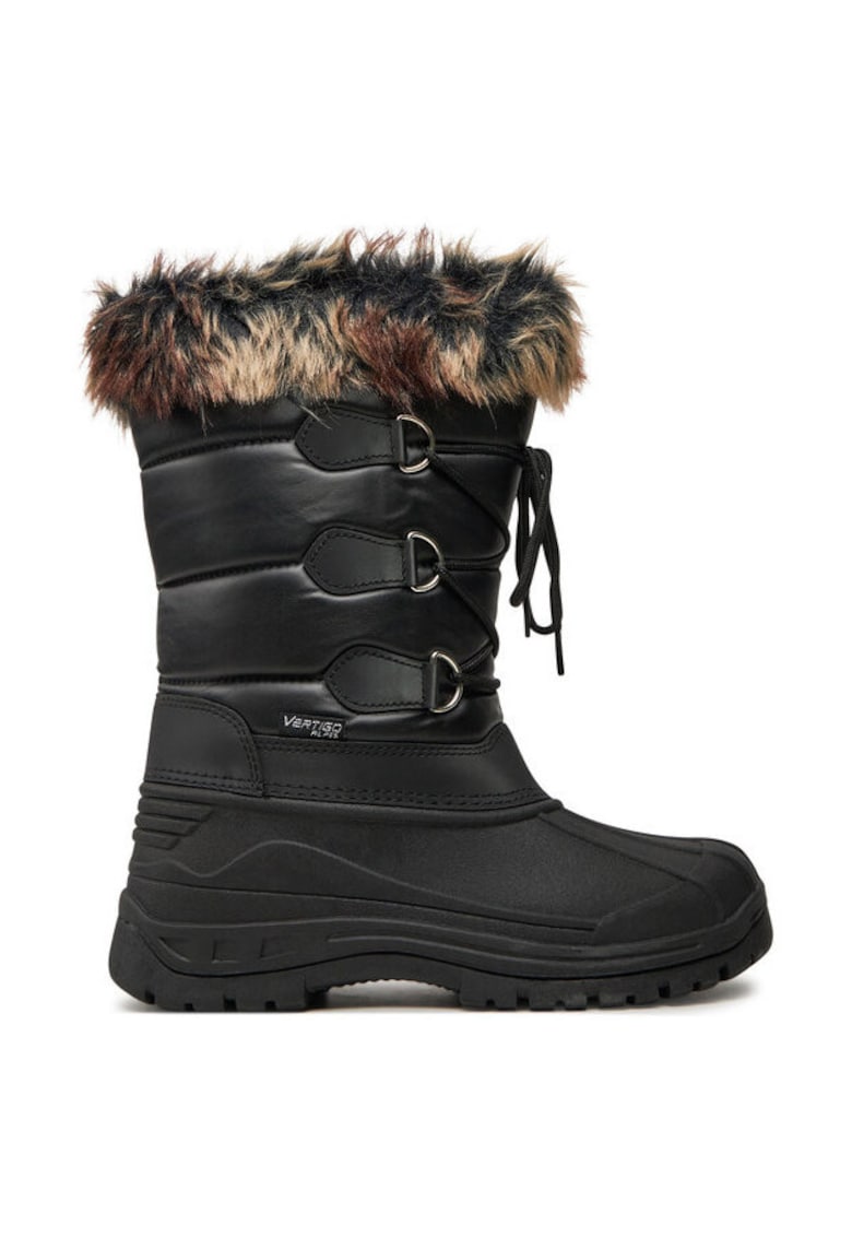 Ghete dama  304392405 - Piele ecologica - 41 EU - Negru