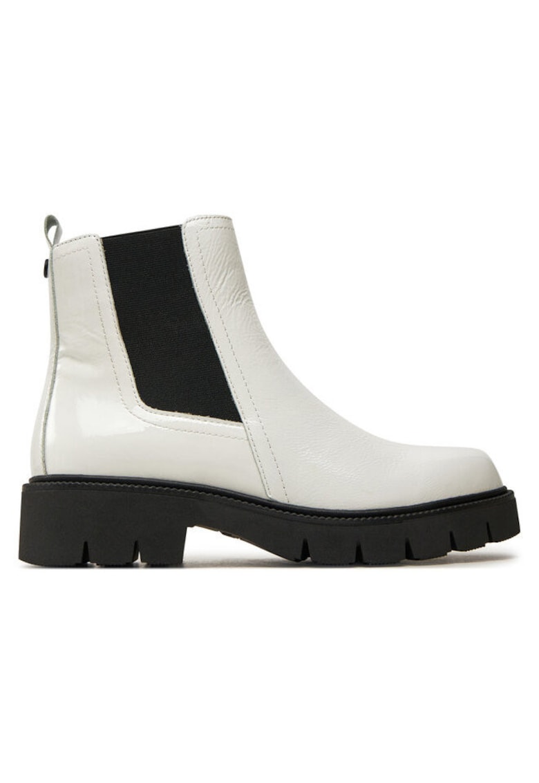 Ghete dama 304310447 - Piele naturala - Alb Ghete dama 304310447 - Piele naturala - Alb