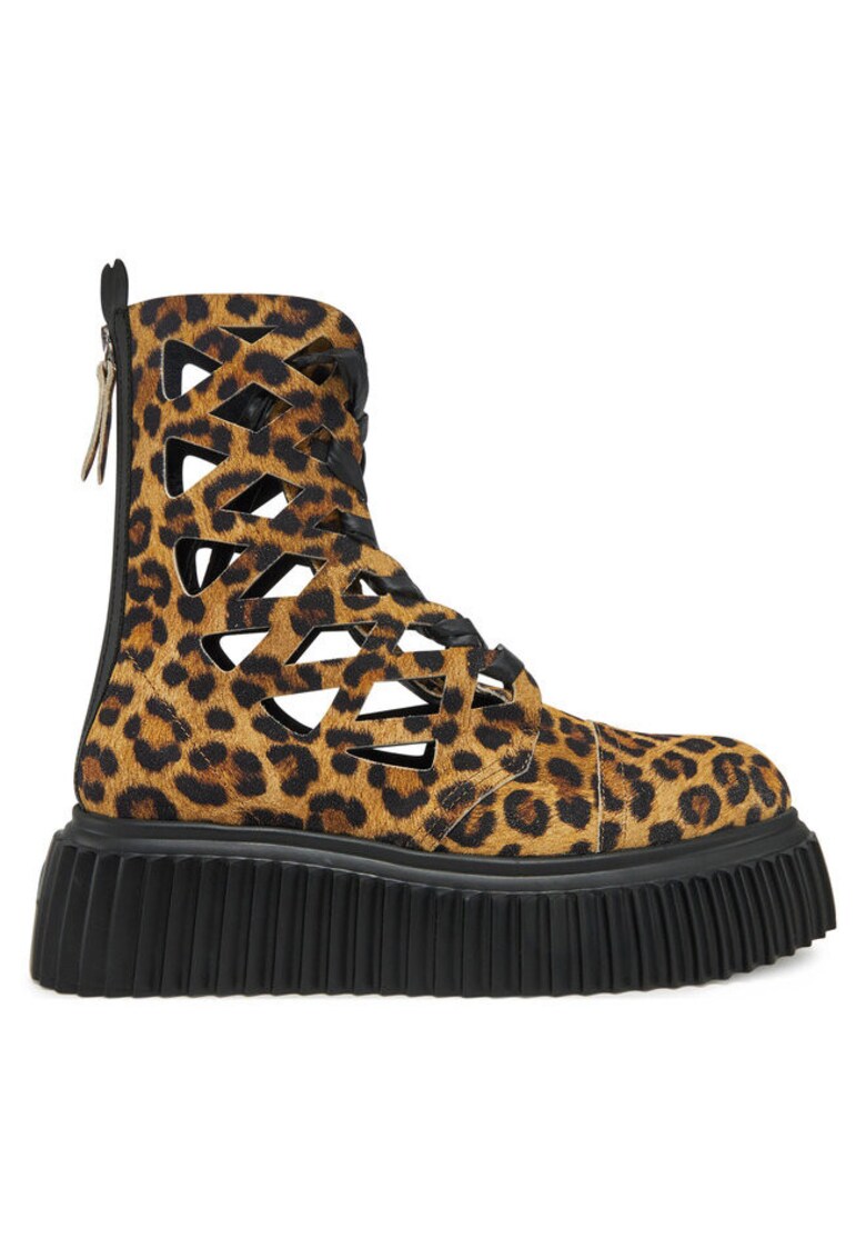 Ghete dama  305288684 - Piele naturala - 36 EU - Maro