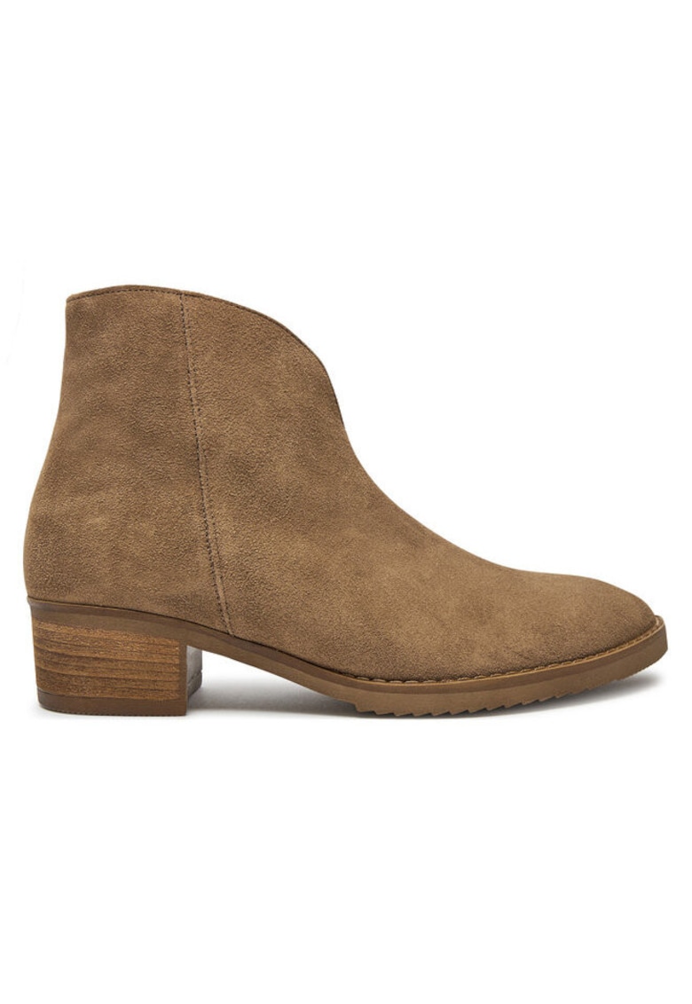 Ghete dama 304338861 - Piele naturala - 37 EU - Bej