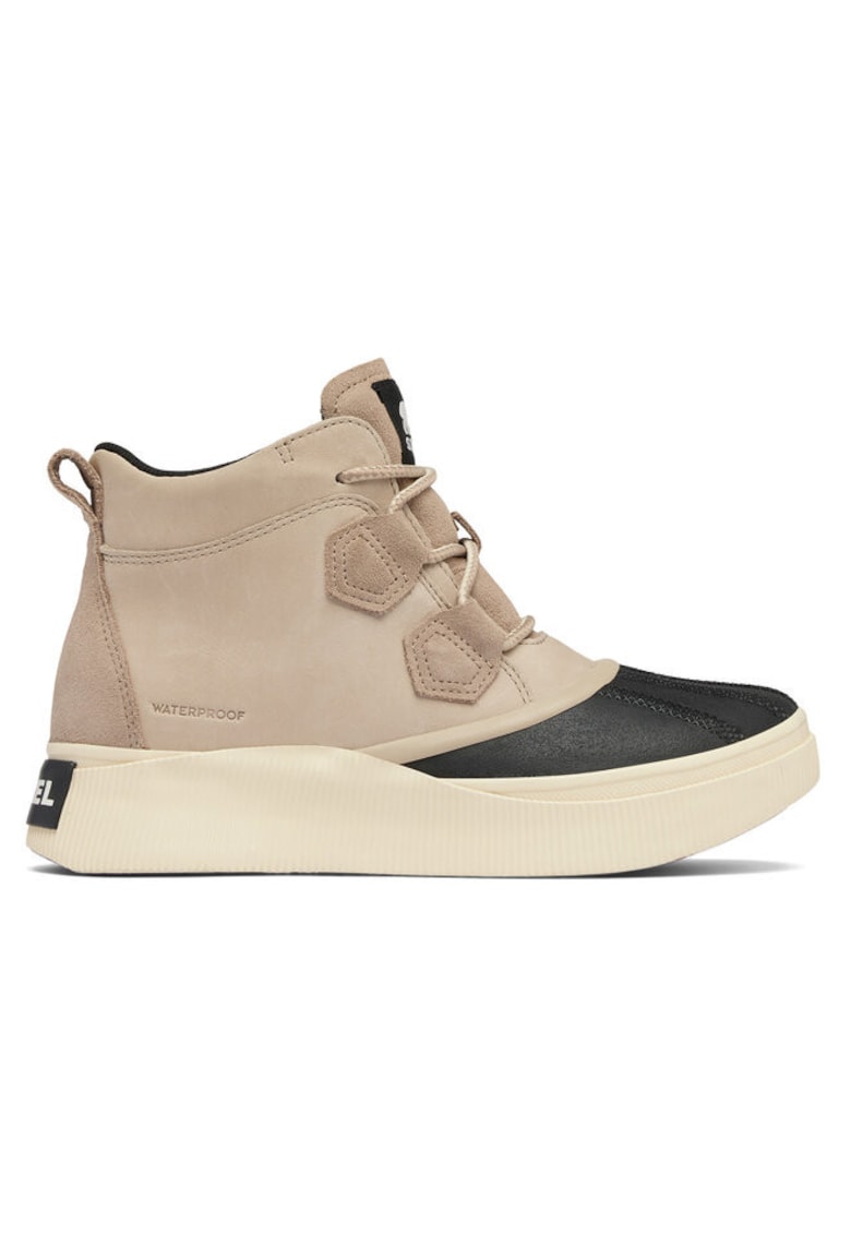 Ghete dama  304096341 - Piele naturala - Maro