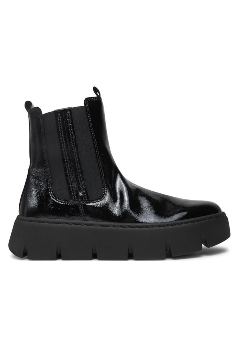 Ghete dama  304338786 - Piele naturala - 40 EU - Negru