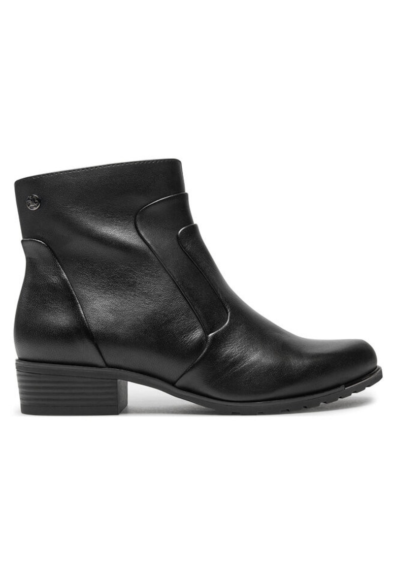 Ghete dama  304317293 - Piele ecologica - Negru
