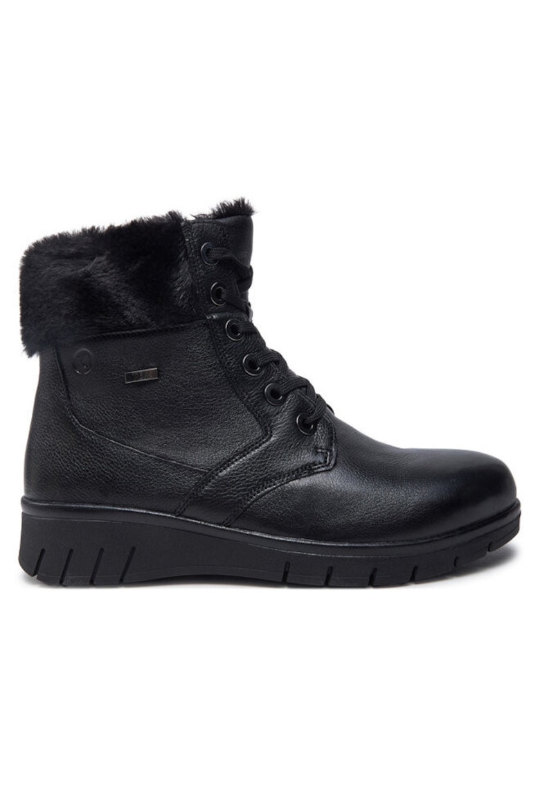 Ghete dama  304311895 - Piele naturala - 36 EU - Negru