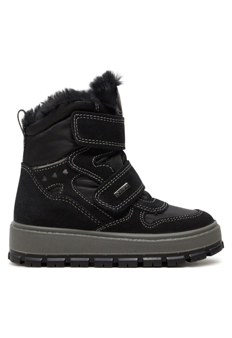 Ghete fete 304331442 - Textil - Negru