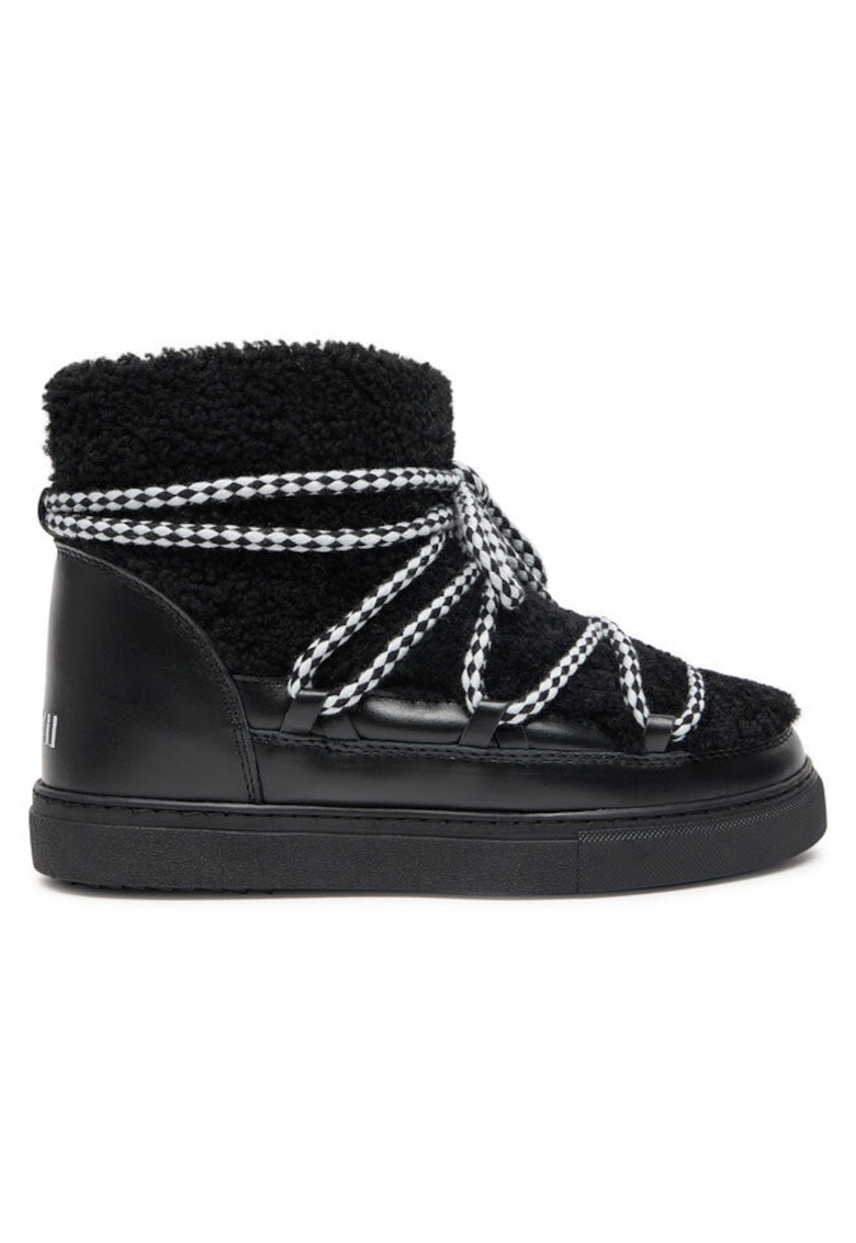 Ghete fete  304363450 - Piele naturala - Negru