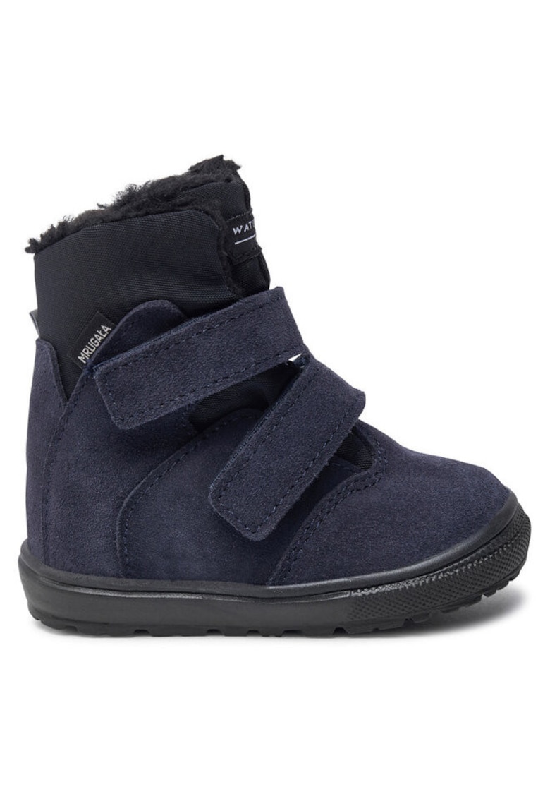 Cizme baieti Piele naturala - Albastru