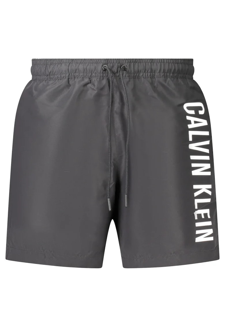 Pantaloni scurti de baie cu snur si logo