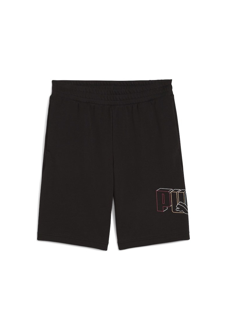 Sort  pentru Barbati - ess logo lab execution shorts 10"" - 684670-01 - Negru