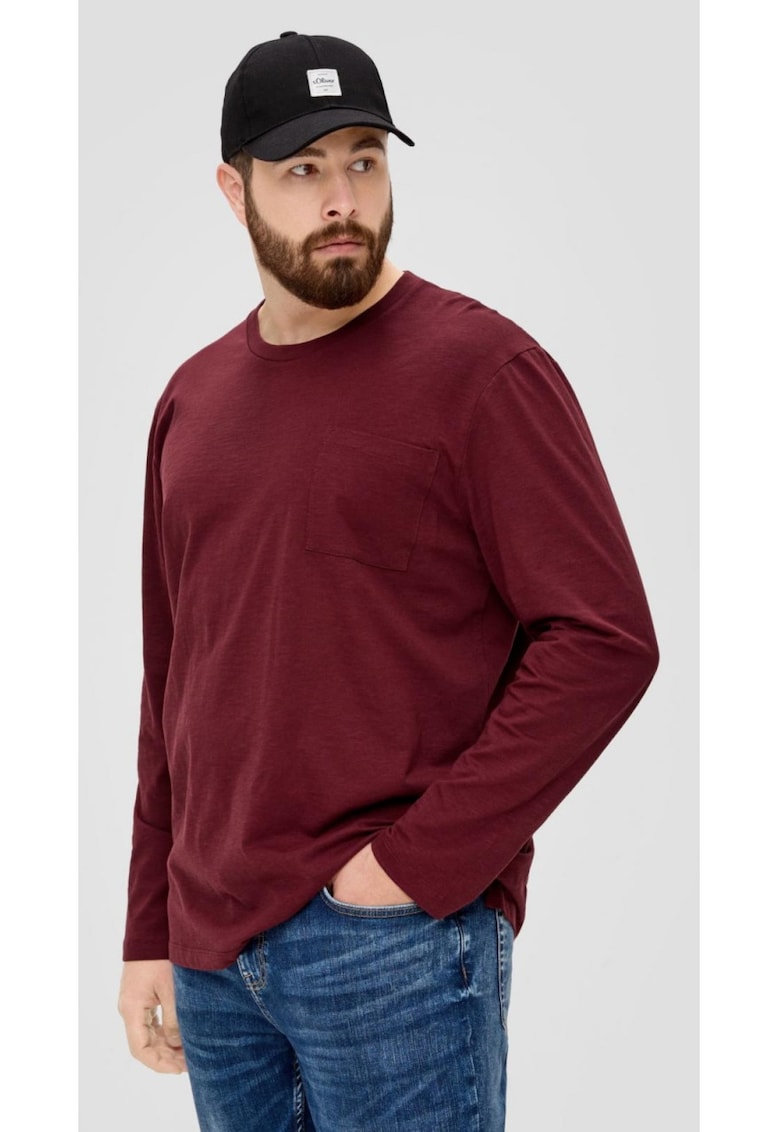 Napapijri Tricou din bumbac barbati - cu imprimeu cu logo - Regular Fit - Negru