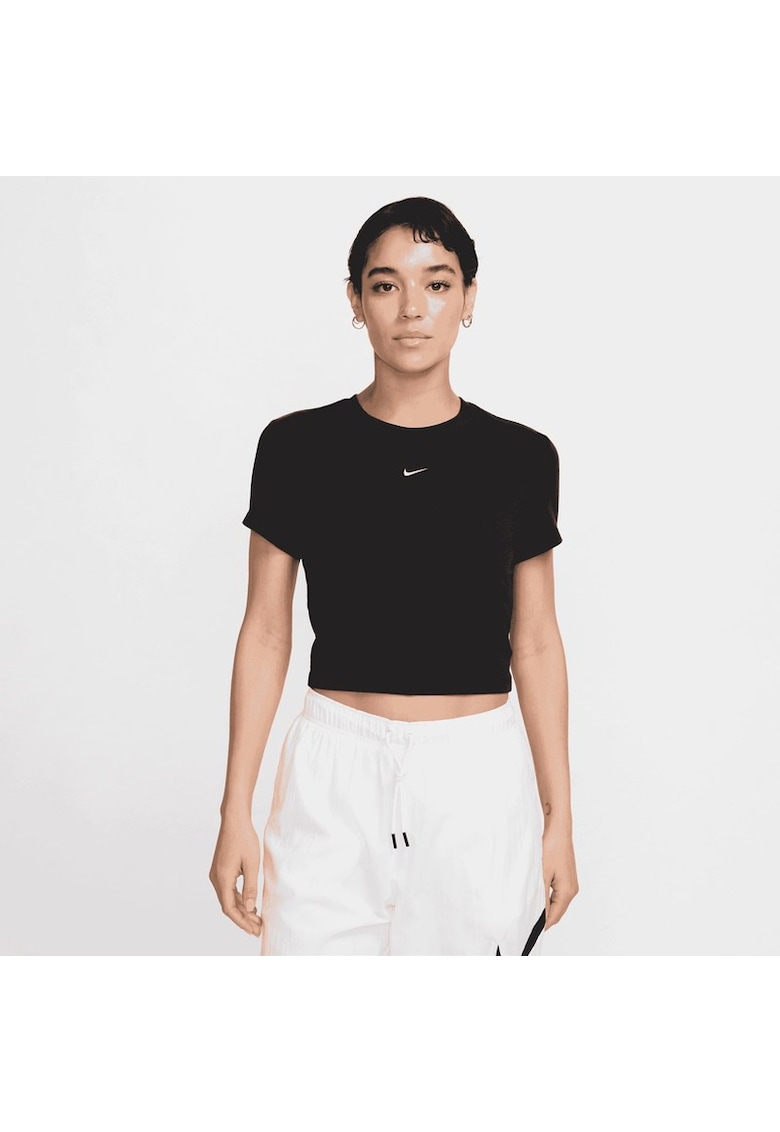 Tricou pentru Femei - w nsw nk chll knt crp - HF9538-011 - Negru - Negru