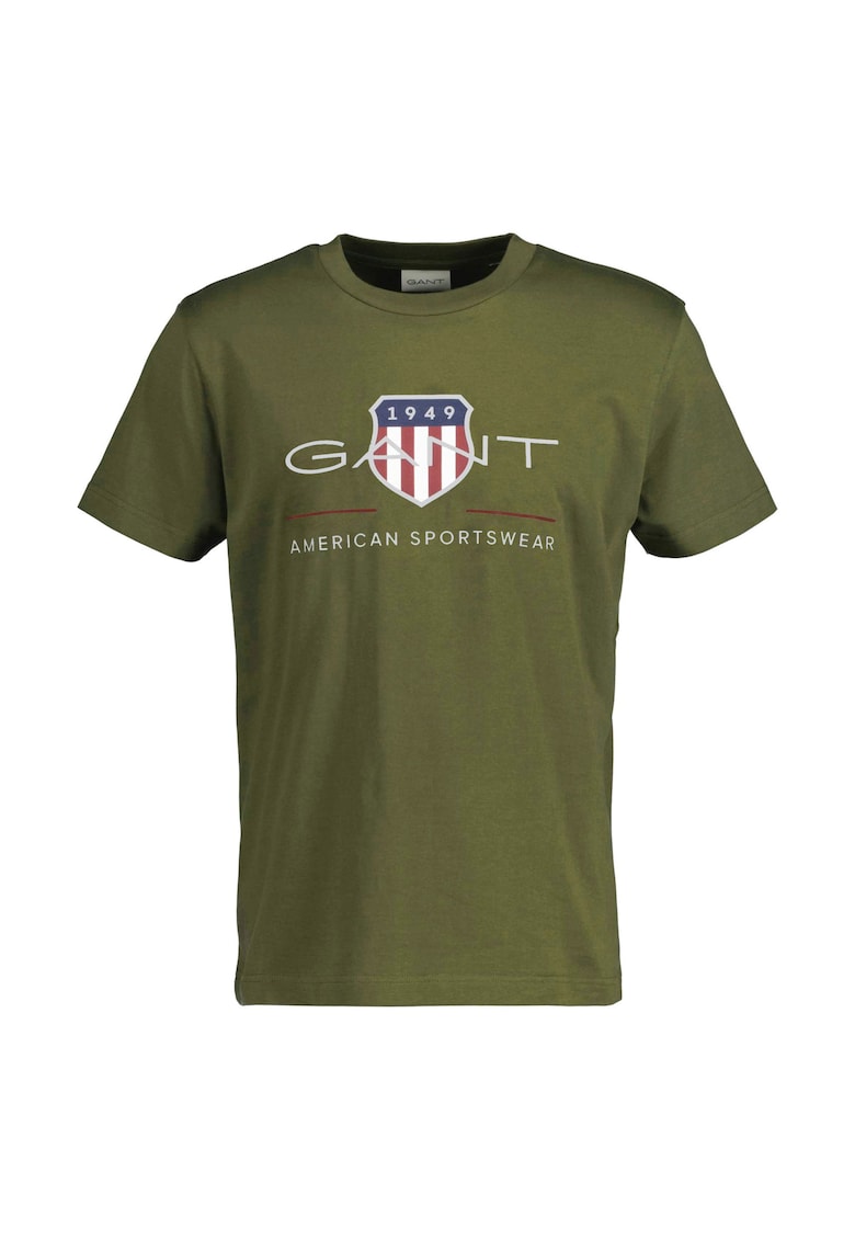 Tricou regular fit cu imprimeu logo Archive Shield