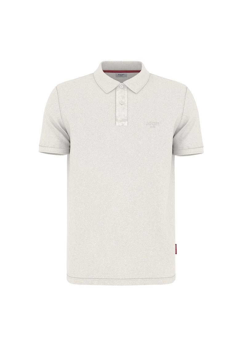 JOOP Jeans Tricou polo din amestec de bumbac organic - Crem