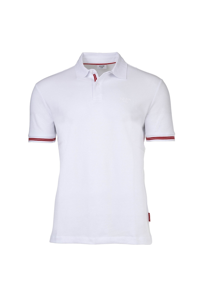 Tricou polo cu model texturat Tricou polo cu model texturat