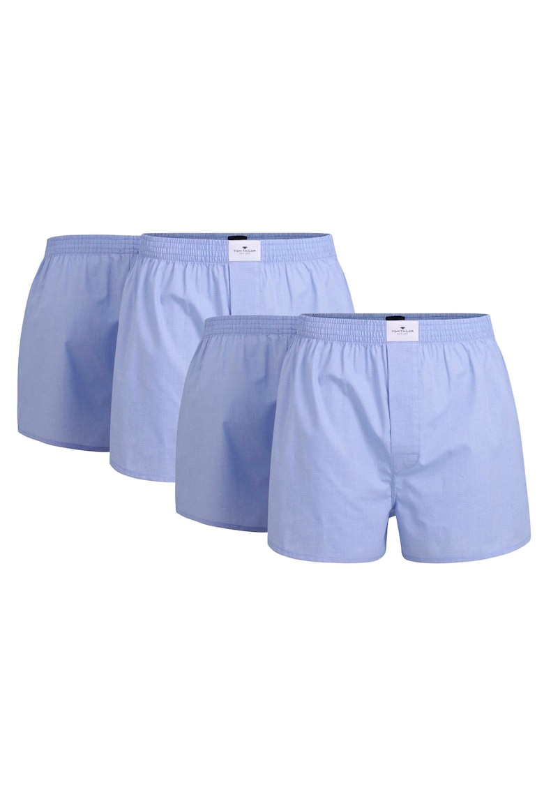 Set de boxeri din bumbac – 4 perechi – Albastru deschis Set de boxeri din bumbac – 4 perechi – Albastru deschis