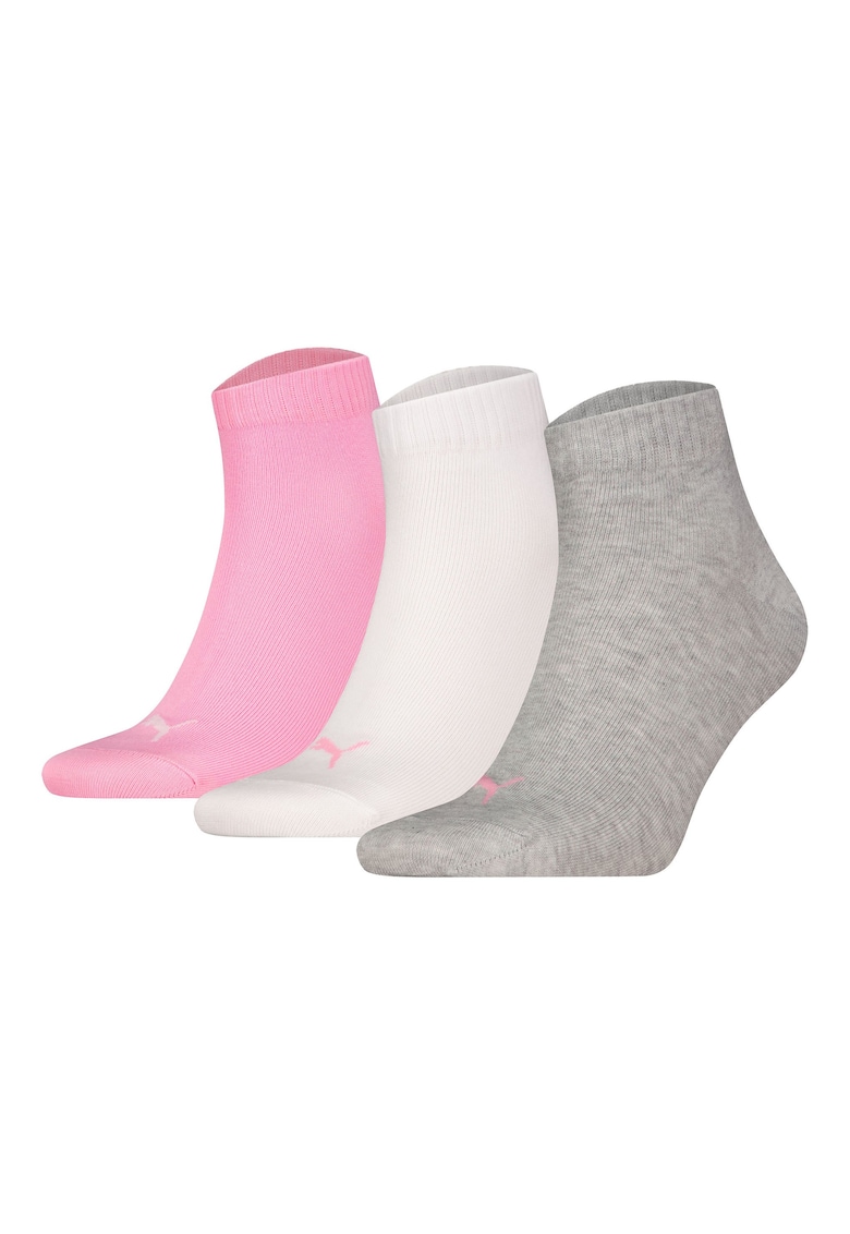 Set de sosete scurte unisex - 3 perechi - Multicolor