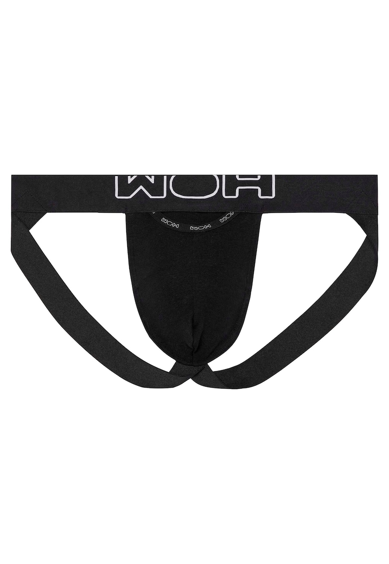 Suspensor cu logo in talie – Negru Suspensor cu logo in talie – Negru