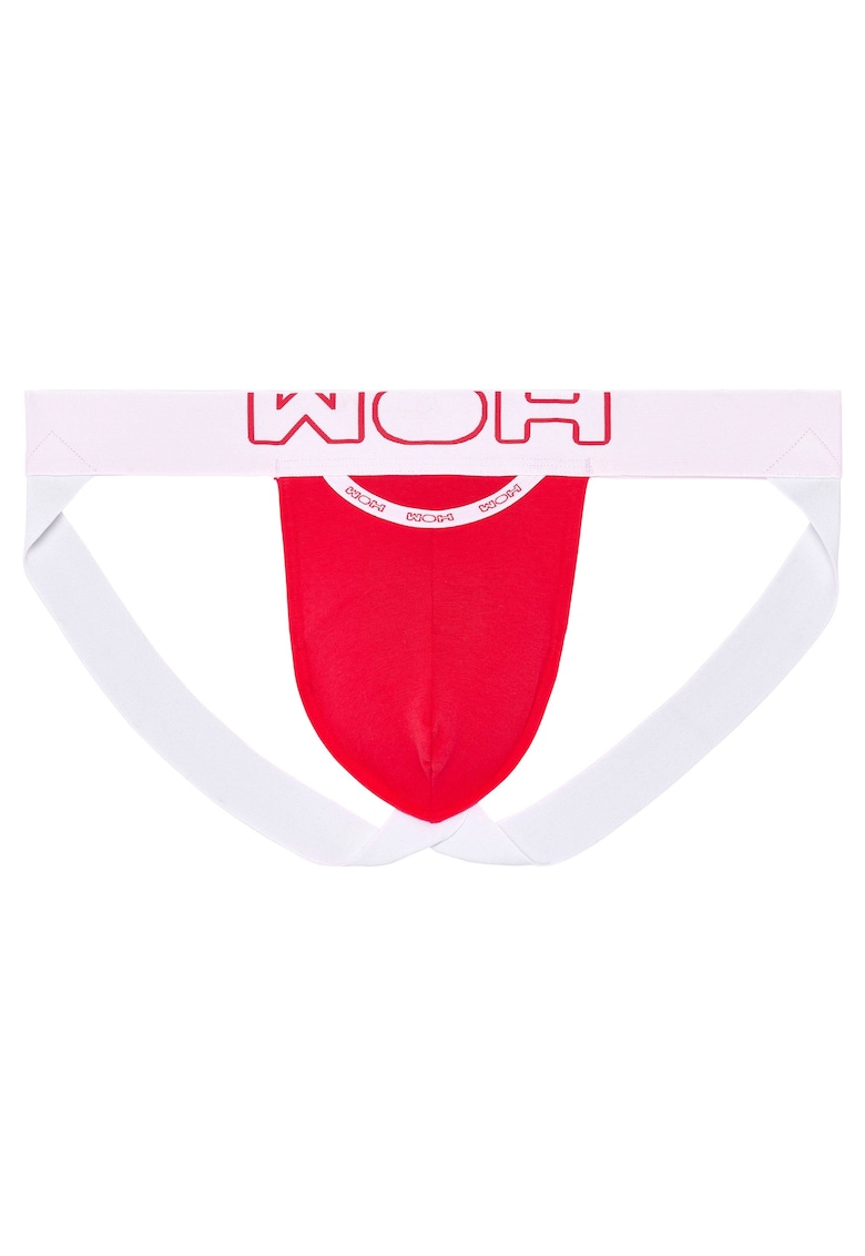 Suspensor cu logo in talie – Rosu Suspensor cu logo in talie – Rosu