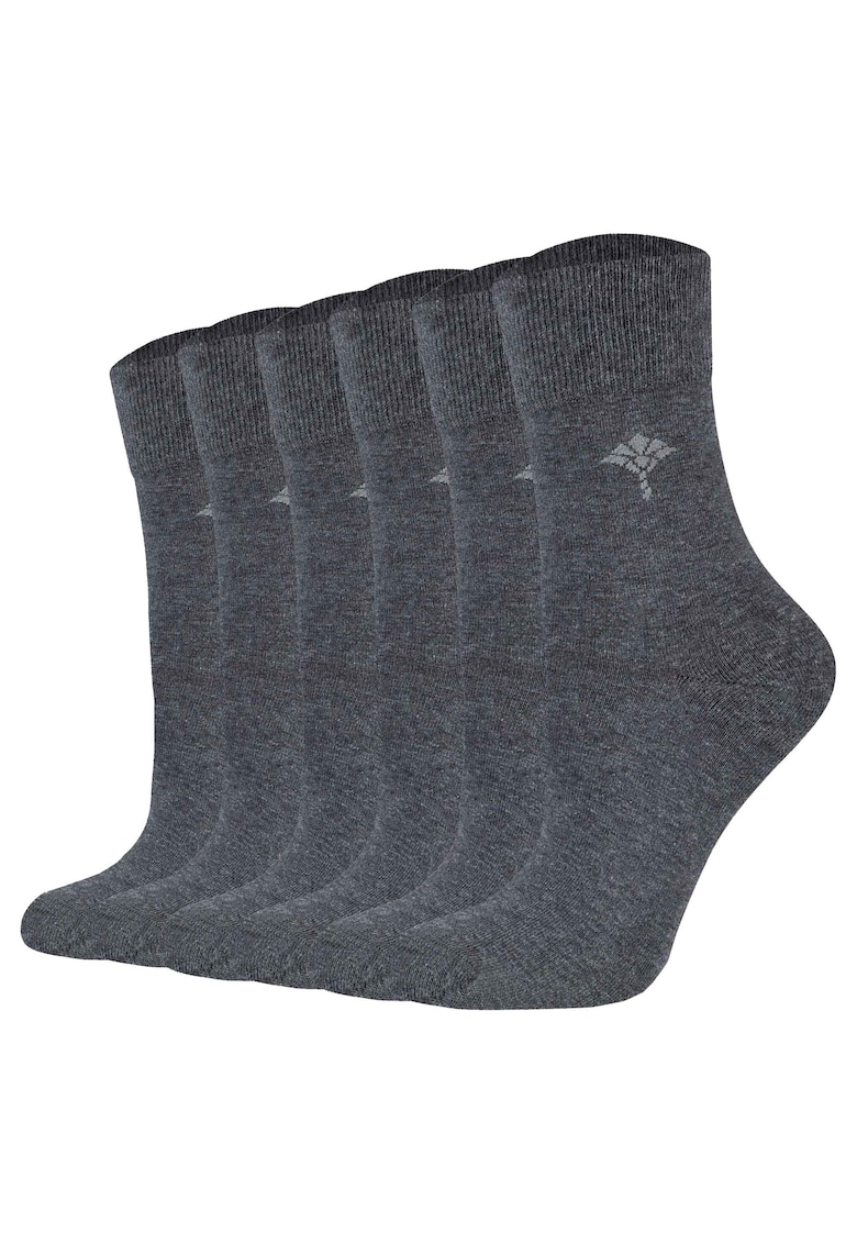 Set de sosete scurte Daily Glam – 6 perechi – Gri antracit Set de sosete scurte Daily Glam – 6 perechi – Gri antracit