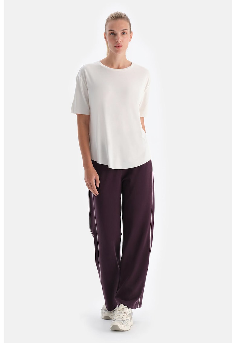 Pantaloi de trening relaxed-fit din amestec de modal