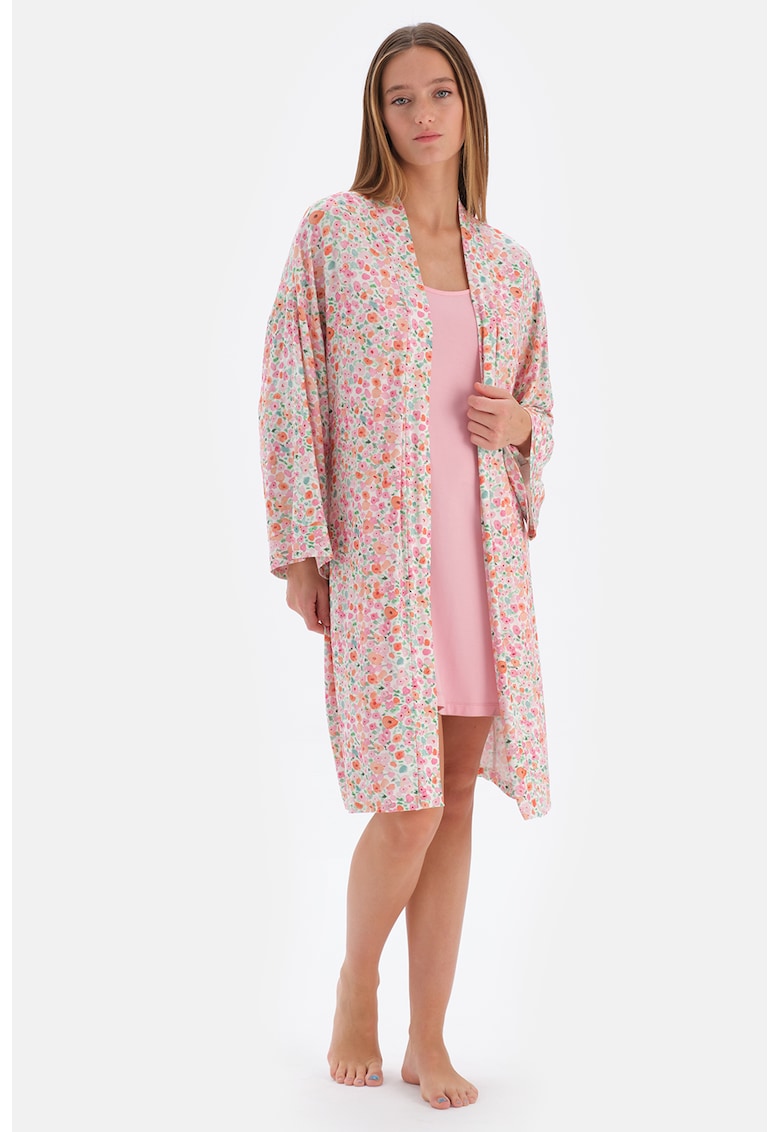 Camasa de noapte scurta cu bretele