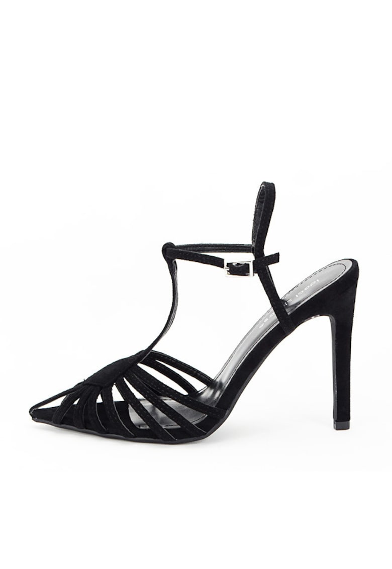 Sandale negre elegante 6879 130 12667 - Negru