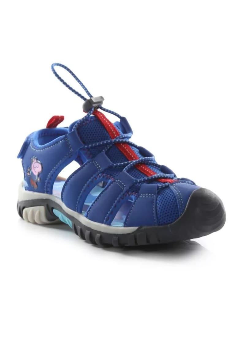 Sandale copii  Peppa Pig - albastru - material sintetic - inchidere cu clema