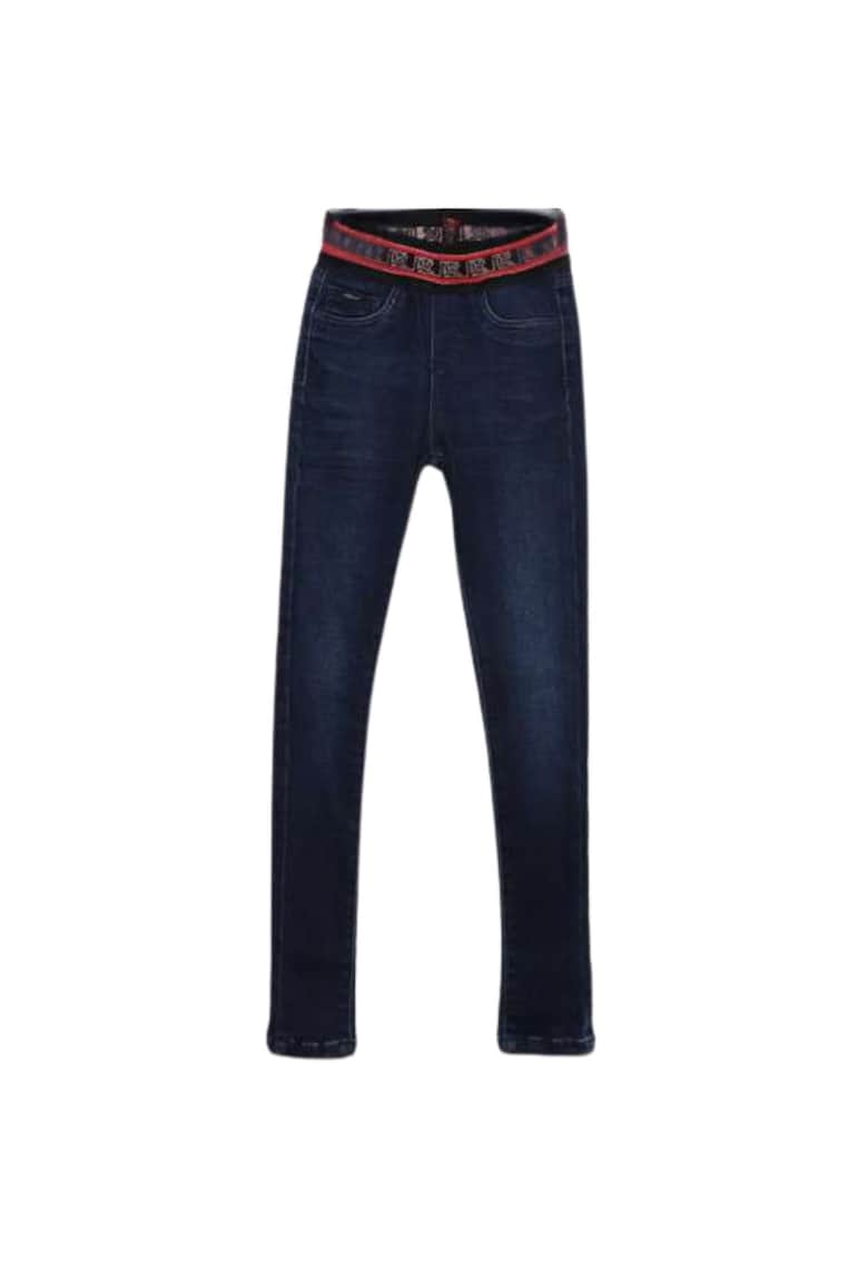 Blugi fete -  Bumbac/Poliester - Bleumarin -