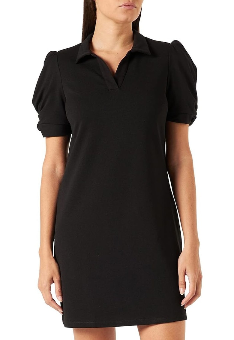 Rochie dama  mini - neagra - poliester - fara model -