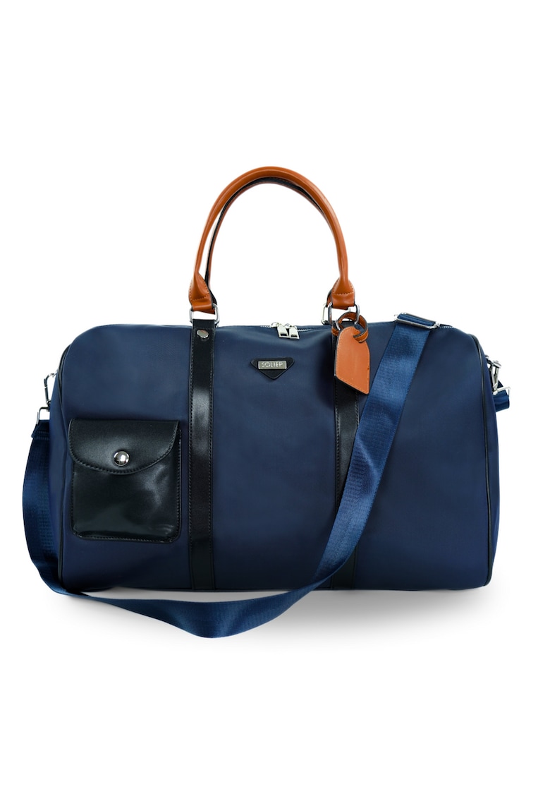 Geanta mare de voiaj de weekend din nailon  FB49 Barrley bleumarin